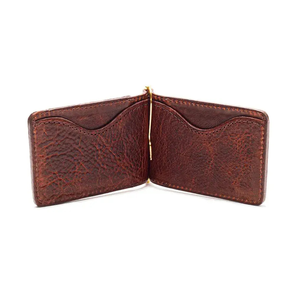 Campaign Leather Small Wallet by Mission Mercantile Leather Goods, handmade leather goods detail photo 15
