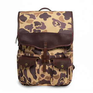 Campaign Waxed Canvas Backpack by Mission Mercantile Leather Goods, handmade leather goods detail photo 25