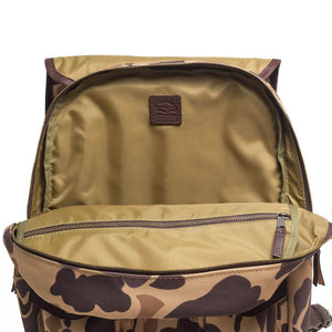Campaign Waxed Canvas Backpack by Mission Mercantile Leather Goods, handmade leather goods detail photo 31
