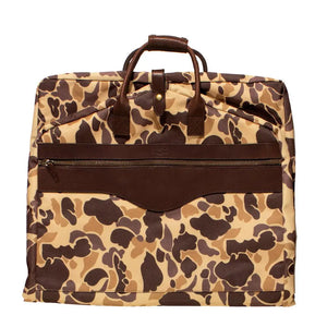 Campaign Waxed Canvas Garment Bag by Mission Mercantile Leather Goods, handmade leather goods detail photo 14
