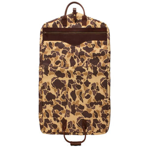 Campaign Waxed Canvas Garment Bag by Mission Mercantile Leather Goods, handmade leather goods detail photo 17