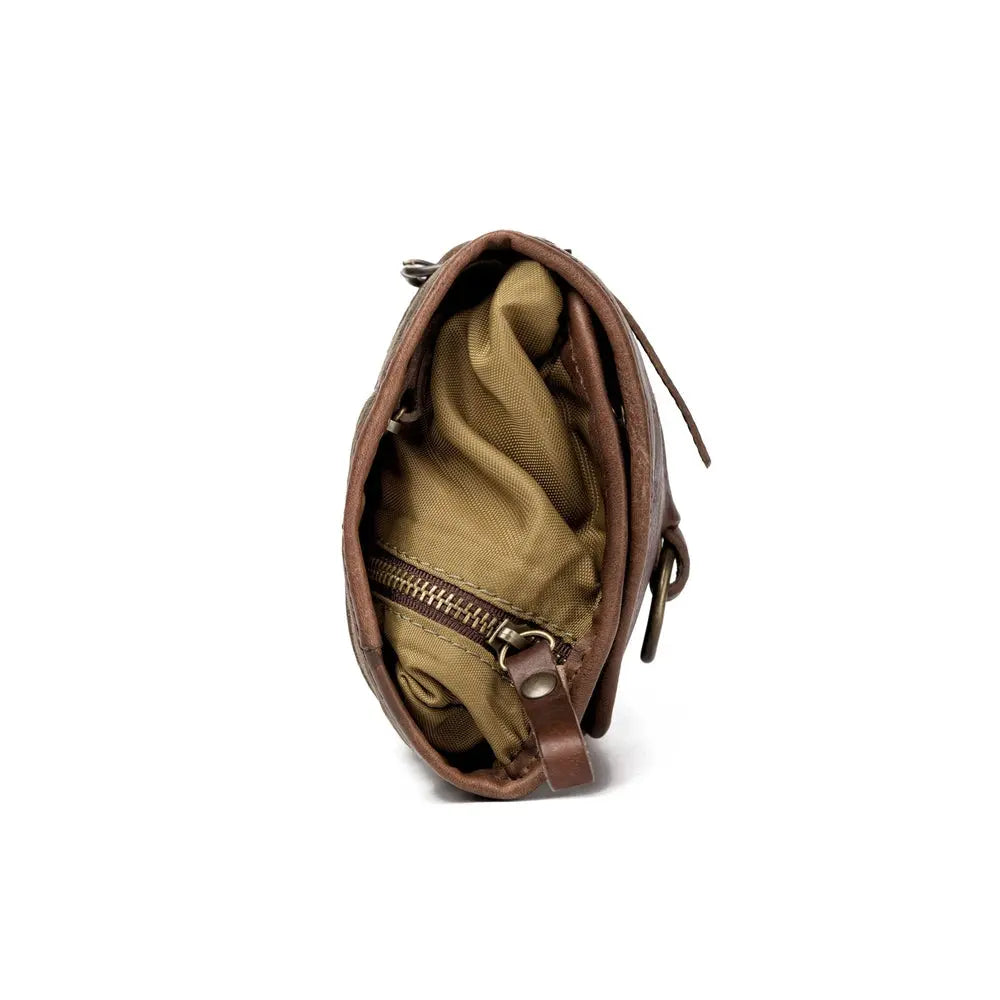 Campaign Waxed Canvas Roll-Up Toiletry Shave Kit by Mission Mercantile Leather Goods, natural skincare detail photo 8