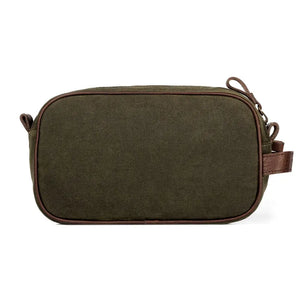 Campaign Waxed Canvas Toiletry Shave Kit by Mission Mercantile Leather Goods, natural skincare detail photo 12
