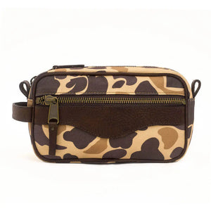 Campaign Waxed Canvas Toiletry Shave Kit by Mission Mercantile Leather Goods, natural skincare detail photo 15