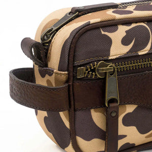 Campaign Waxed Canvas Toiletry Shave Kit by Mission Mercantile Leather Goods, natural skincare detail photo 20