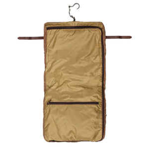 Campaign Waxed Canvas Valet Bag by Mission Mercantile Leather Goods, handmade leather goods detail photo 6