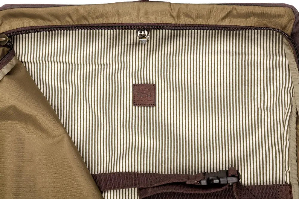 Campaign Waxed Canvas Valet Bag by Mission Mercantile Leather Goods, handmade leather goods detail photo 8