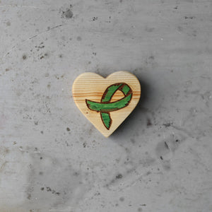 Cancer Awareness Hearts by Dennehey Design Co., Southern home decor detail photo 17
