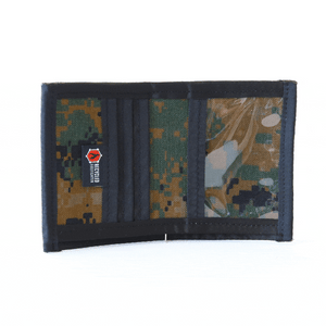 Captain Wallet - Combat Leather Edition Recycled Firefighter