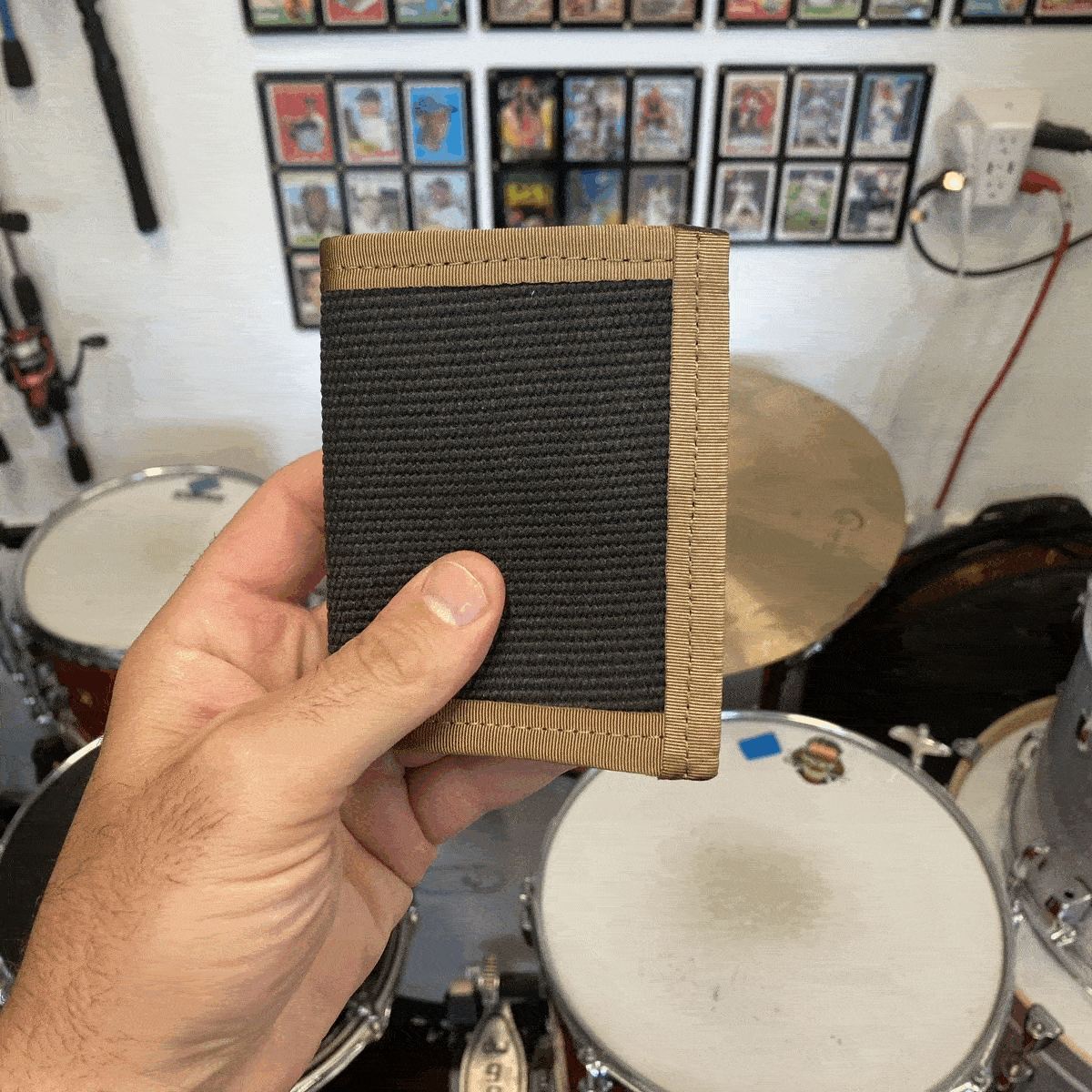 Captain Wallet - Combat Leather Edition Recycled Firefighter