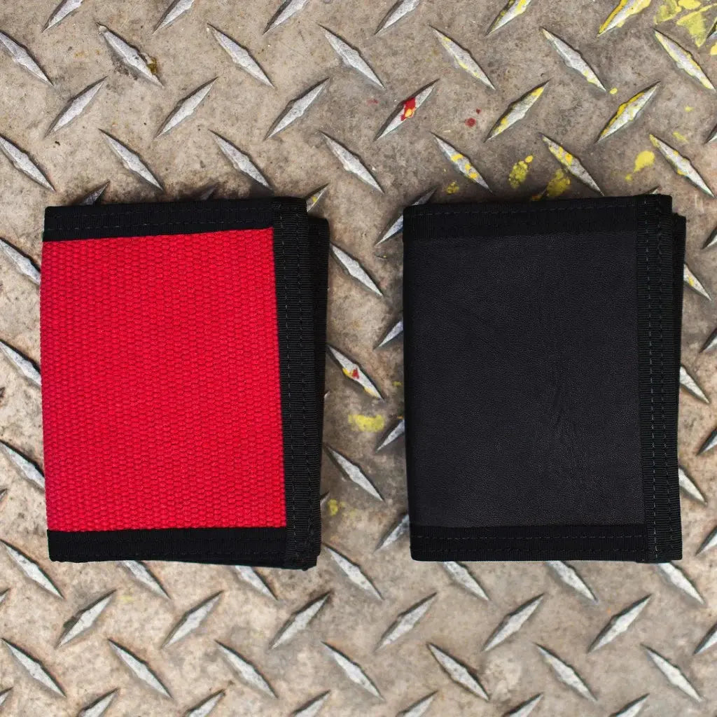 Captain Wallet - Firehose Edition Recycled Firefighter
