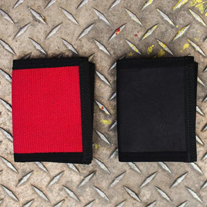 Captain Wallet - Firehose Edition Recycled Firefighter