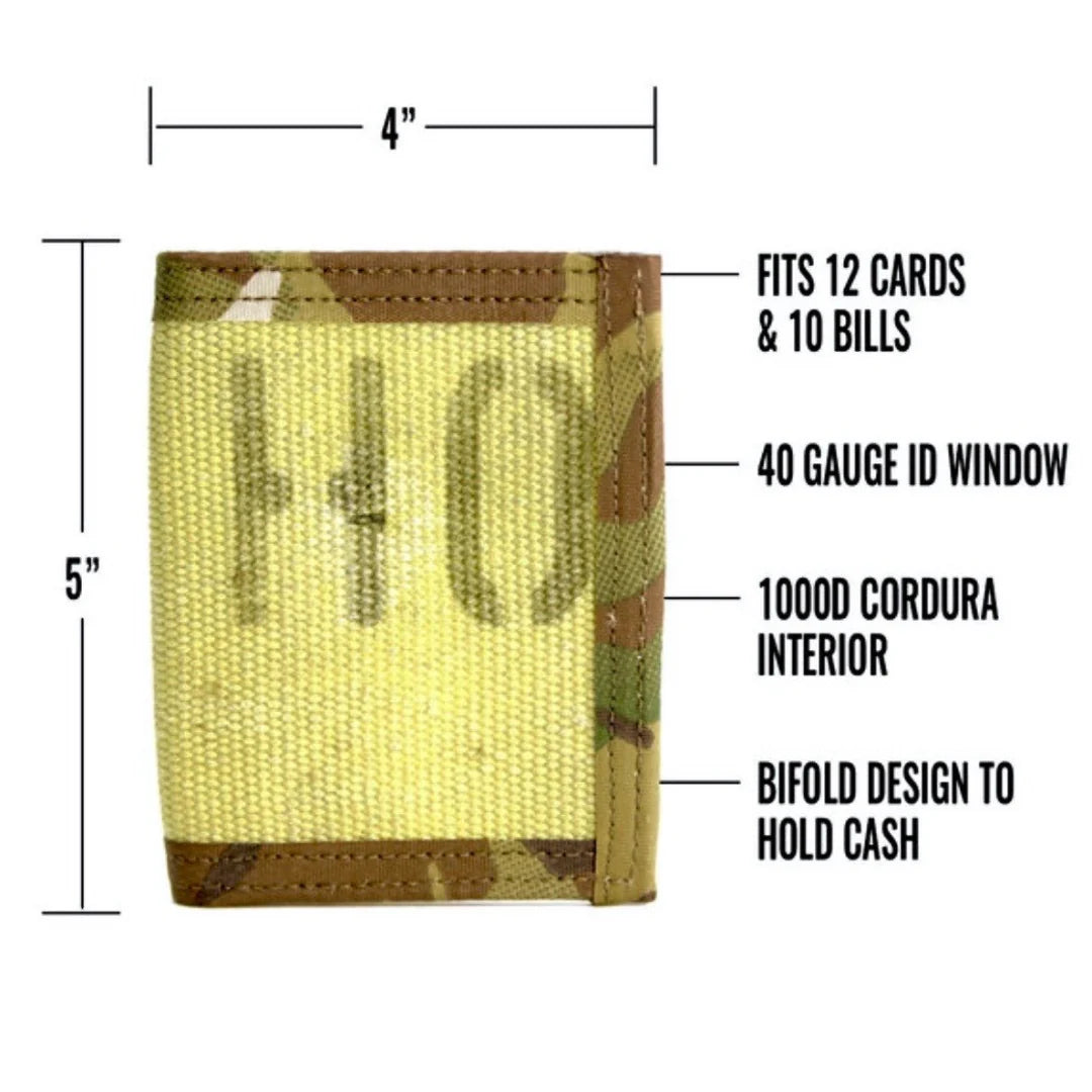 Captain Wallet - Combat Leather Edition by Recycled Firefighter, Southern lifestyle apparel detail photo 4