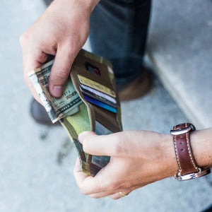 Captain Wallet - Combat Leather Edition by Recycled Firefighter, Southern lifestyle apparel detail photo 9