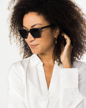 Carrabelle - Wood & Metal Sunglasses