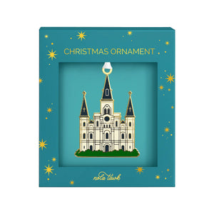 Cathedral Enamel Ornament by Nola Tawk, Southern home decor detail photo 2