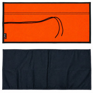 Drop Zone Mat - Premium - Firehose Edition by Recycled Firefighter, handmade leather goods detail photo 13