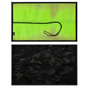 Drop Zone Mat - Premium - Firehose Edition by Recycled Firefighter, handmade leather goods detail photo 28