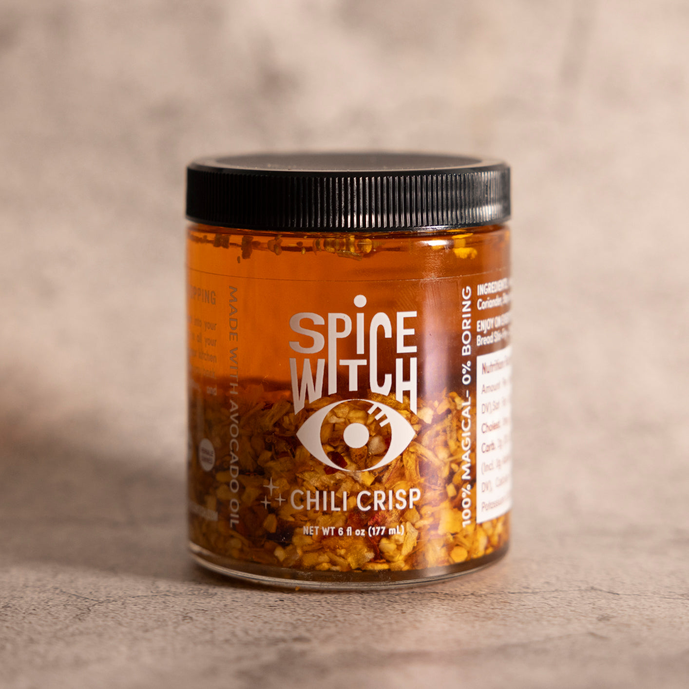 Original Spicy Honey and Black Garlic chili crisp options