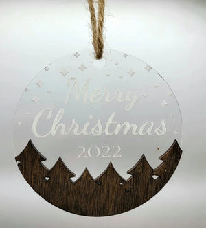 Christmas 2025 Mountains by EverLee Creations, ornament detail photo 3