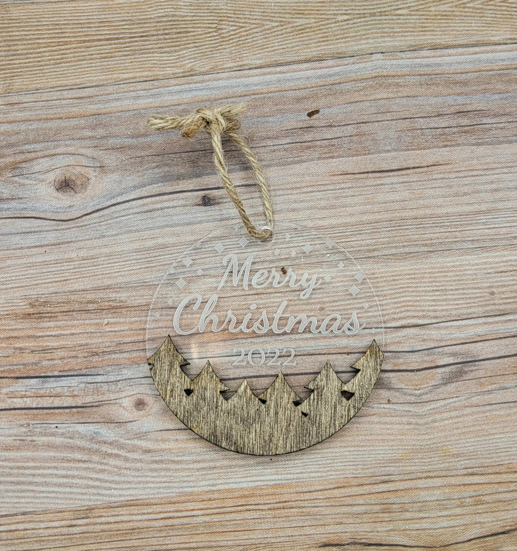Christmas 2025 Mountains by EverLee Creations, ornament detail photo 4