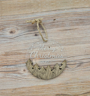 Christmas 2025 Mountains by EverLee Creations, ornament detail photo 4