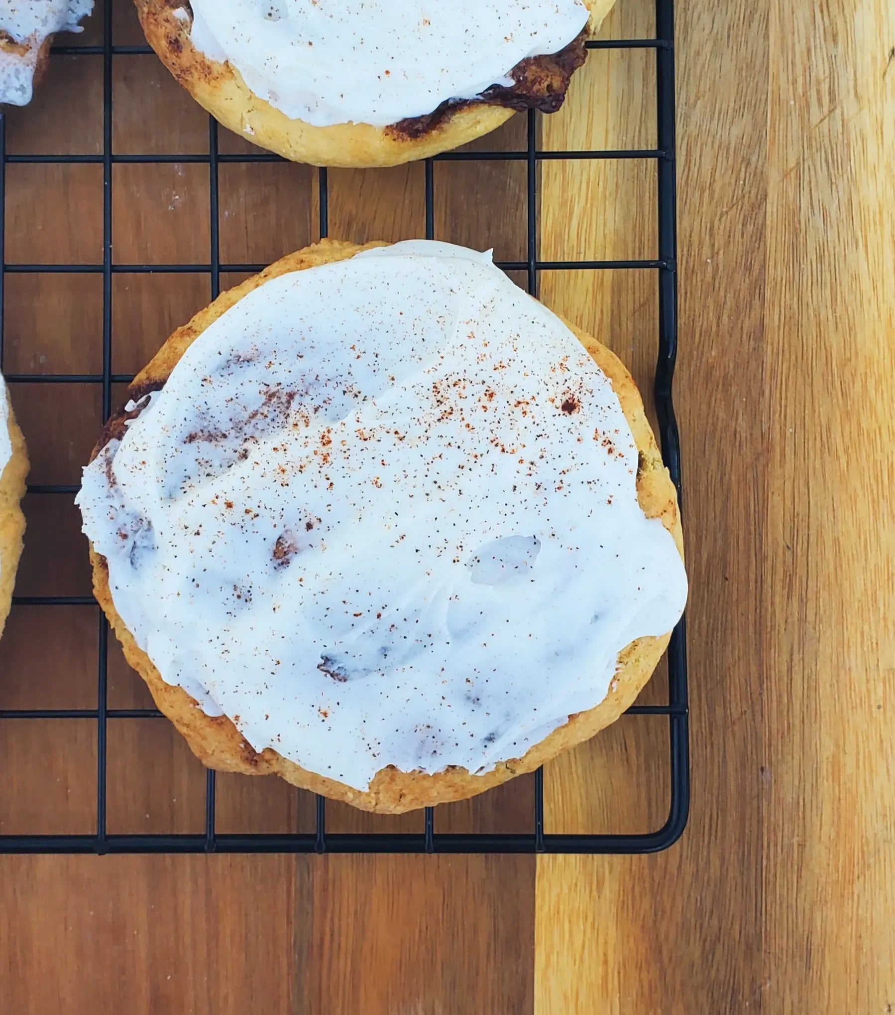 Cinnamon Roll Let's Get Baked Artisan Desserts
