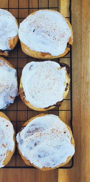 Cinnamon Roll Let's Get Baked Artisan Desserts