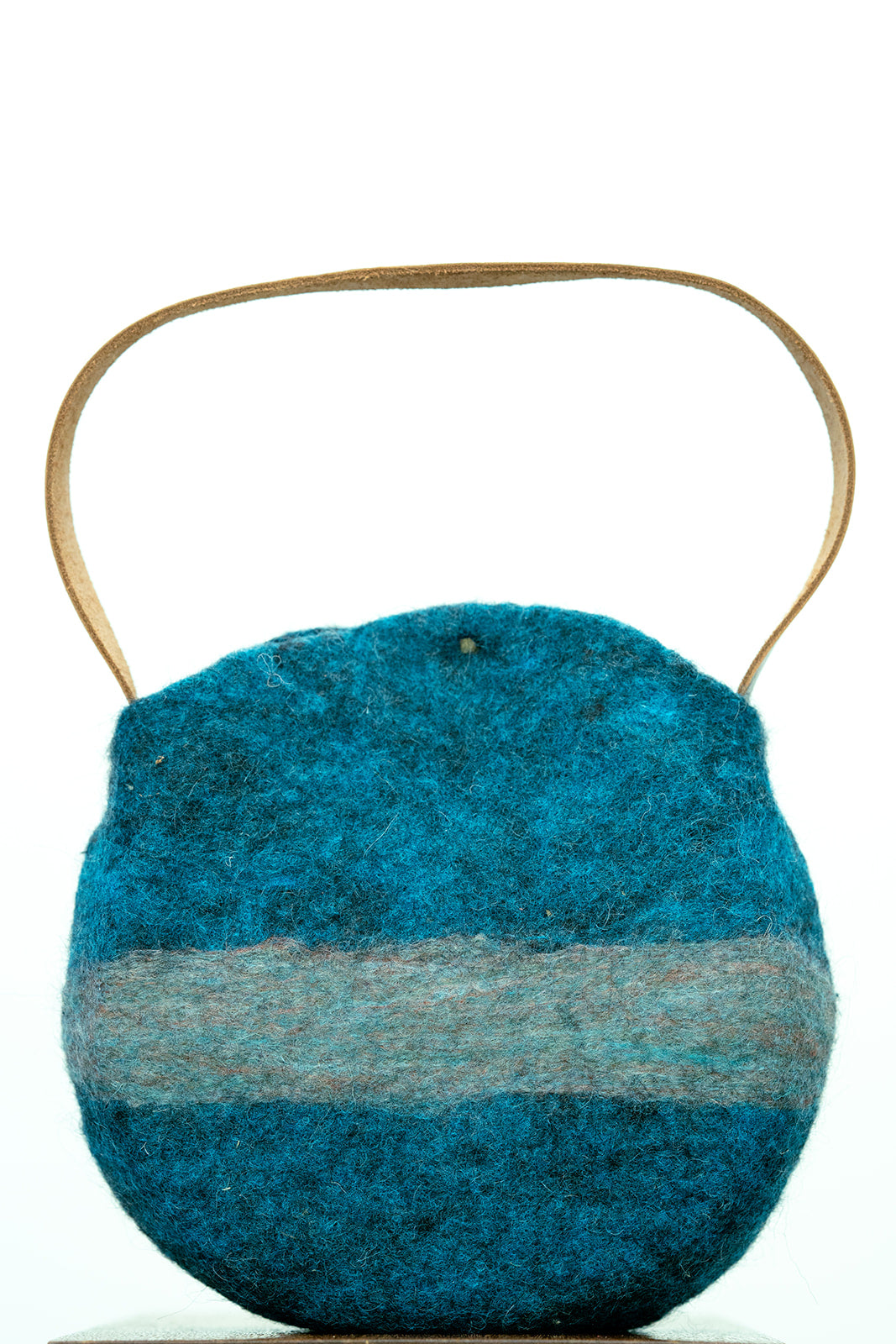 The Michelle handcrafted wool bag by Comfy Bear Home
