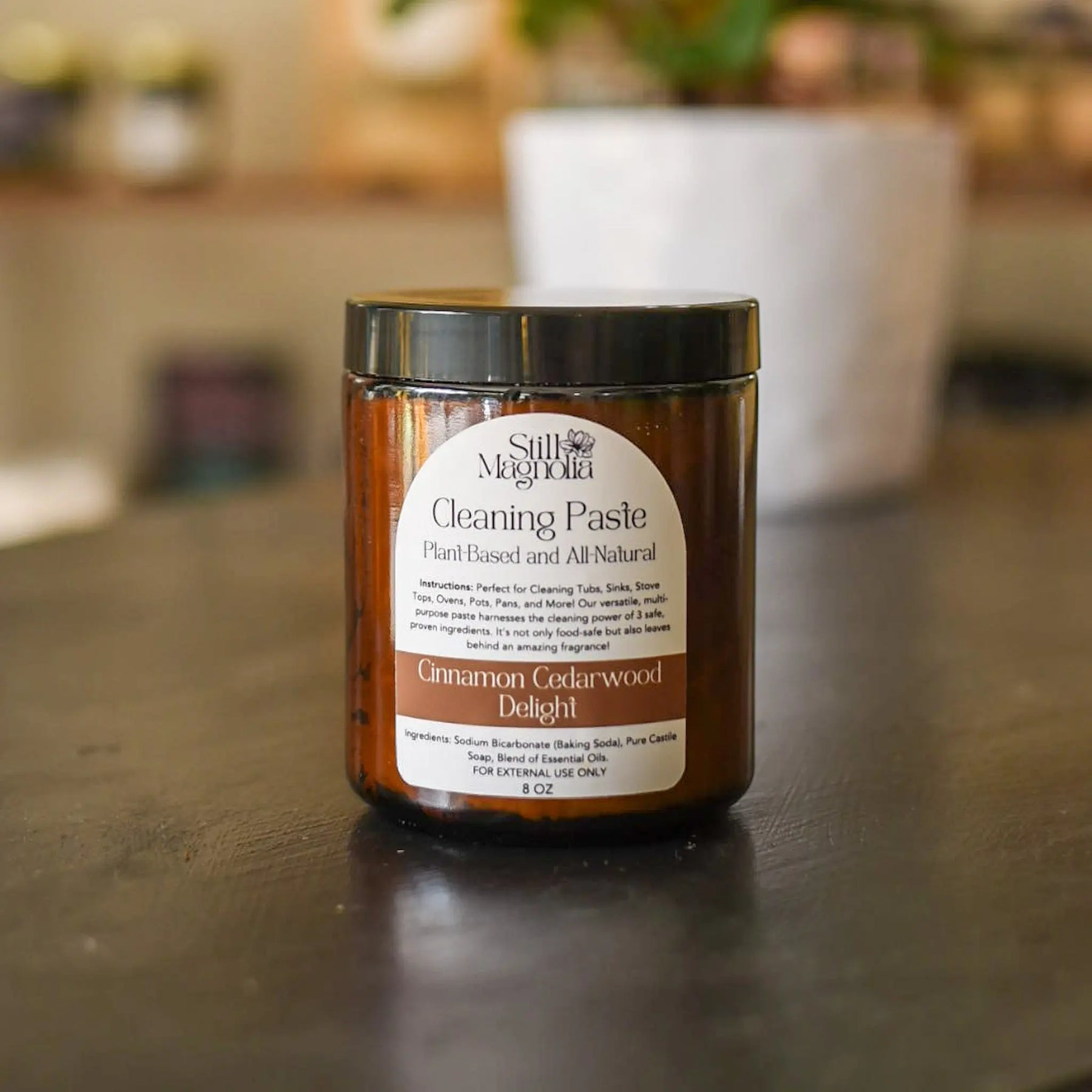 Cleaning Paste - Cinnamon Cedarwood Delight by Still Magnolia, household cleaning products main product photo