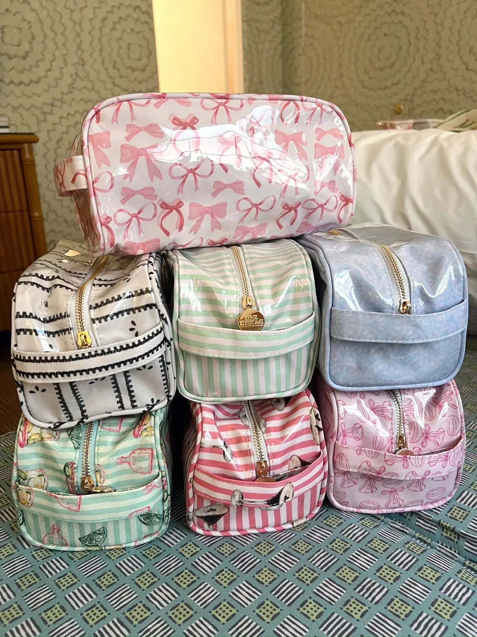 Clear Coat Toiletry Dopp Kit by KenzKustomz, natural skincare detail photo 33