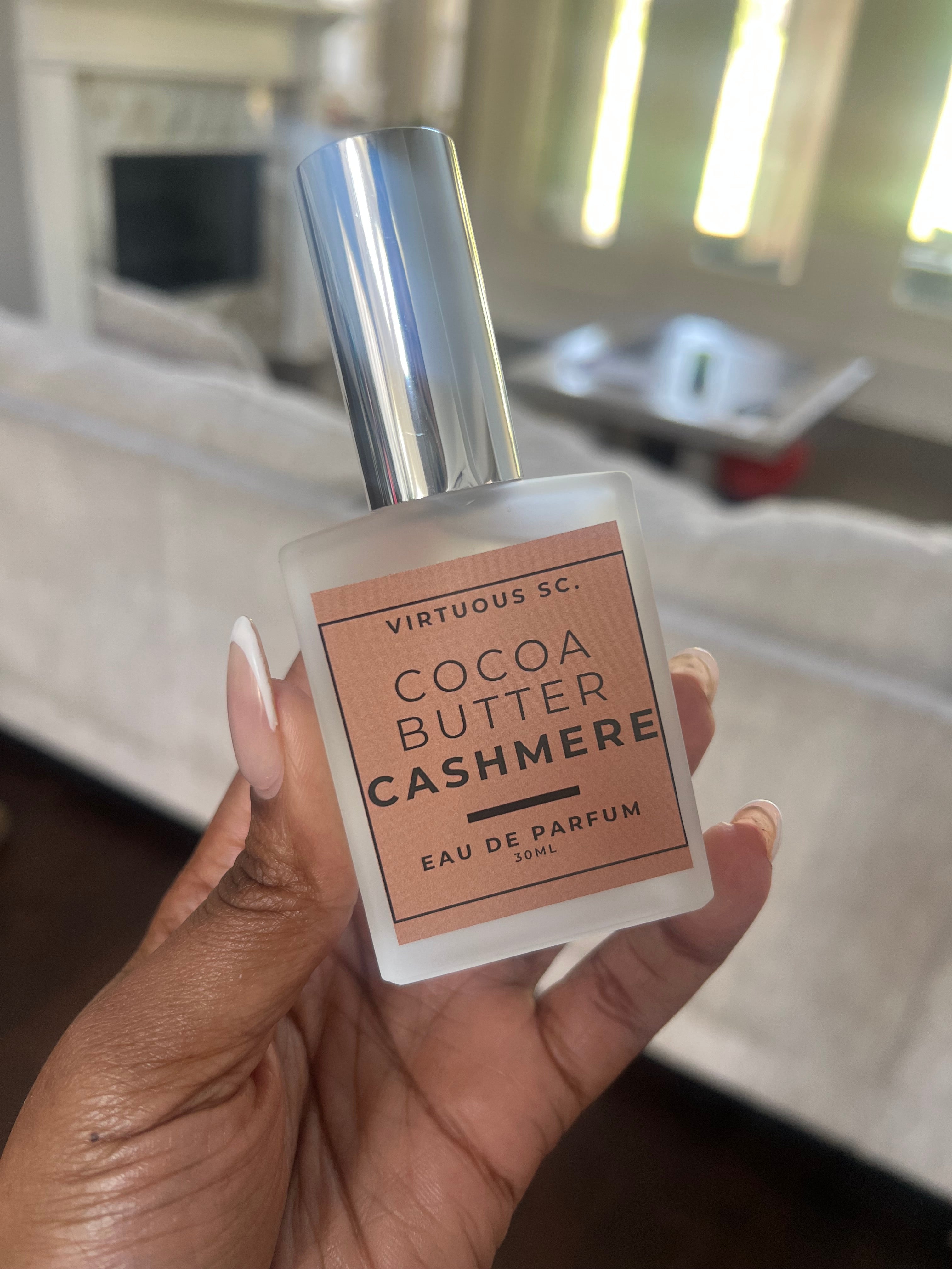 Cocoa Butter Cashmere perfume Virtuous Soap Company