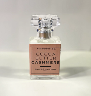 Cocoa Butter Cashmere perfume by Virtuous Soap Company, natural skincare detail photo 3
