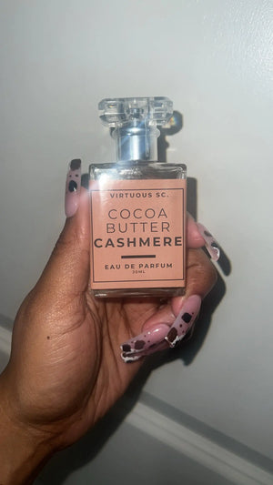 Cocoa Butter Cashmere perfume by Virtuous Soap Company, natural skincare detail photo 4