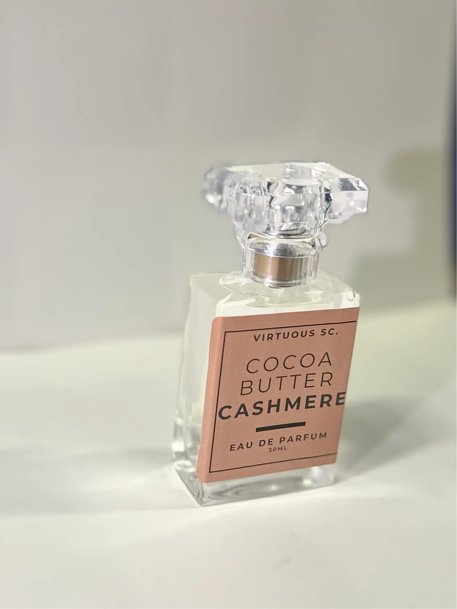 Cocoa Butter Cashmere perfume by Virtuous Soap Company, natural skincare detail photo 5