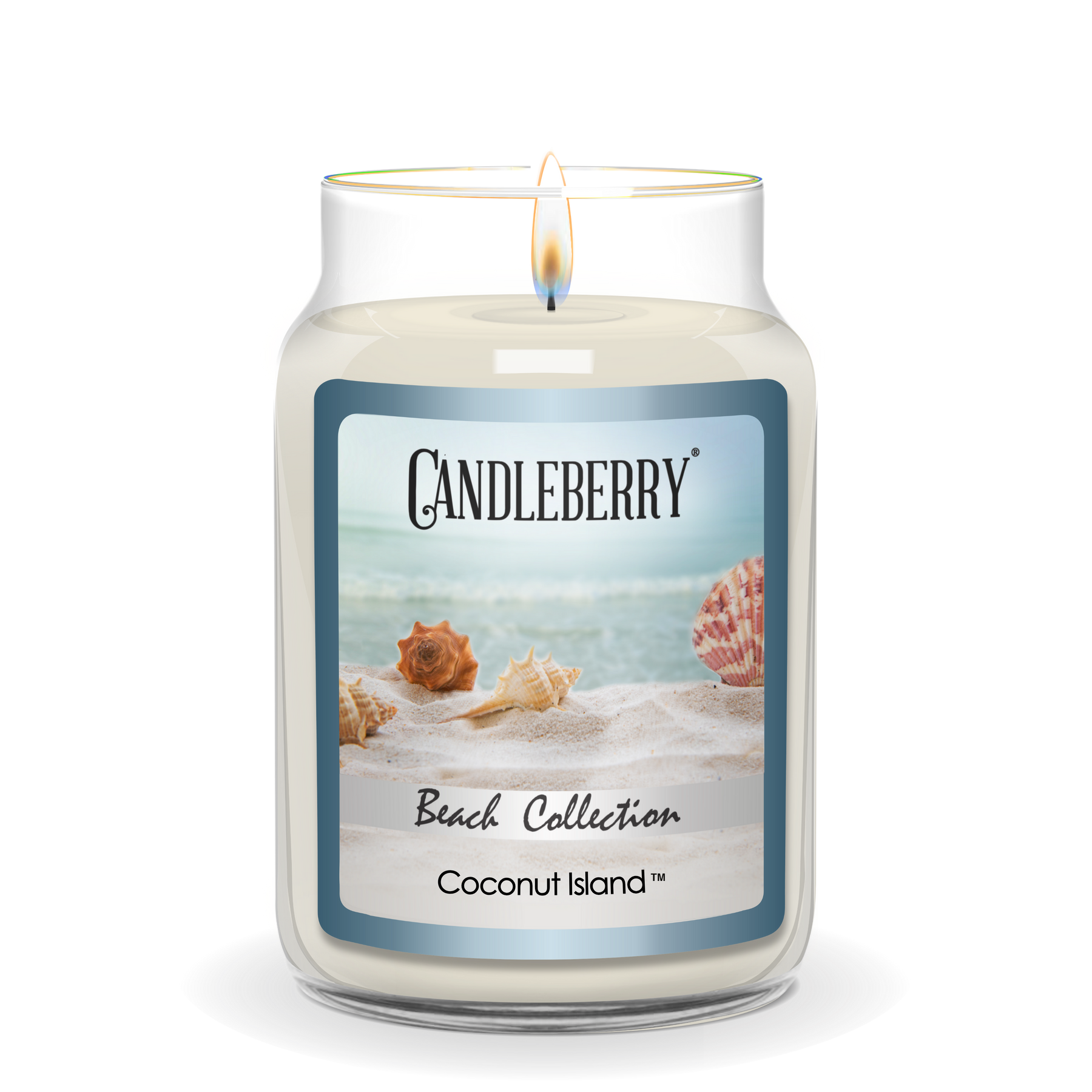 Beach Collection - Coconut Island™, Large Jar Candle (Collective)