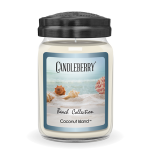 Beach Collection - Coconut Island™, Large Jar Candle (Collective)
