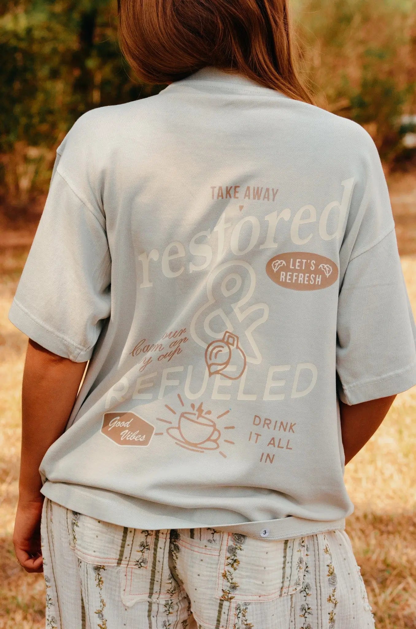 Coffee & Jesus Mock Tee Southern Bliss Company
