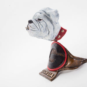 Georgia Bulldogs Cast Bronze UGA Dawg