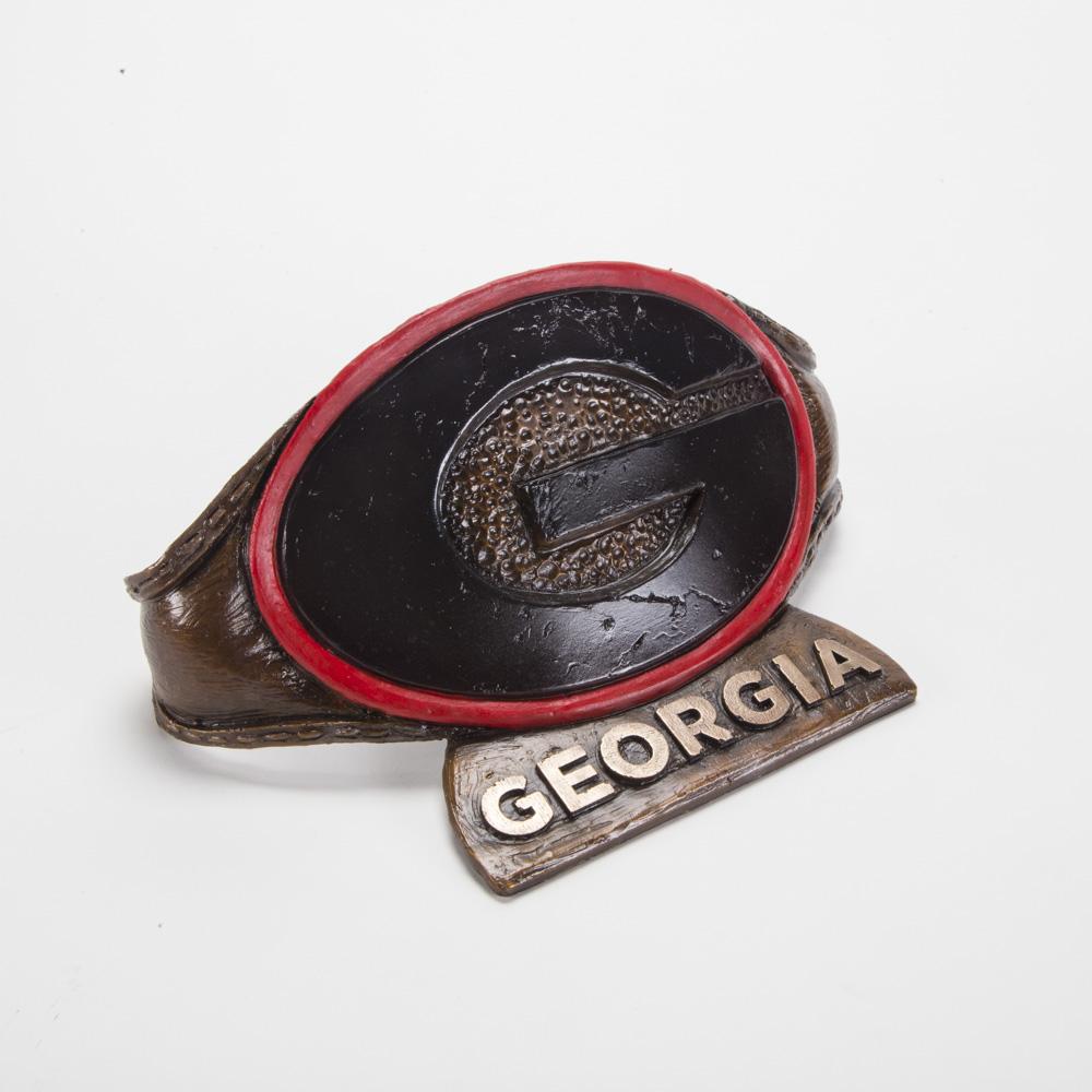 Georgia Bulldogs G Belt Desk Sculpture alternate view 12