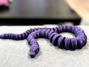 Color Shift Snake 3D Printed Fidget Toy | Large Reptile Sensory Toy by Mushroom Lady Co, paper gift detail photo 14