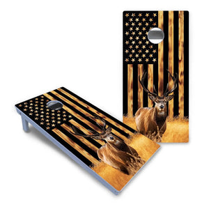 Colorful Deer & Fish Cornhole Boards - All Weather Series Cornhole Solutions