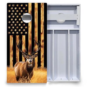 Colorful Deer & Fish Cornhole Boards - All Weather Series Cornhole Solutions