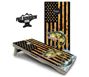 Colorful Deer & Fish Cornhole Boards - Pro Solution Elite Series Cornhole Solutions
