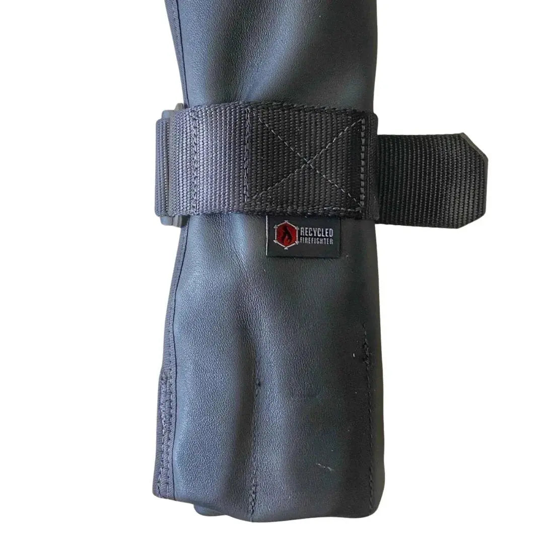 Combat Leather Tool Roll by Recycled Firefighter, handmade leather goods detail photo 5