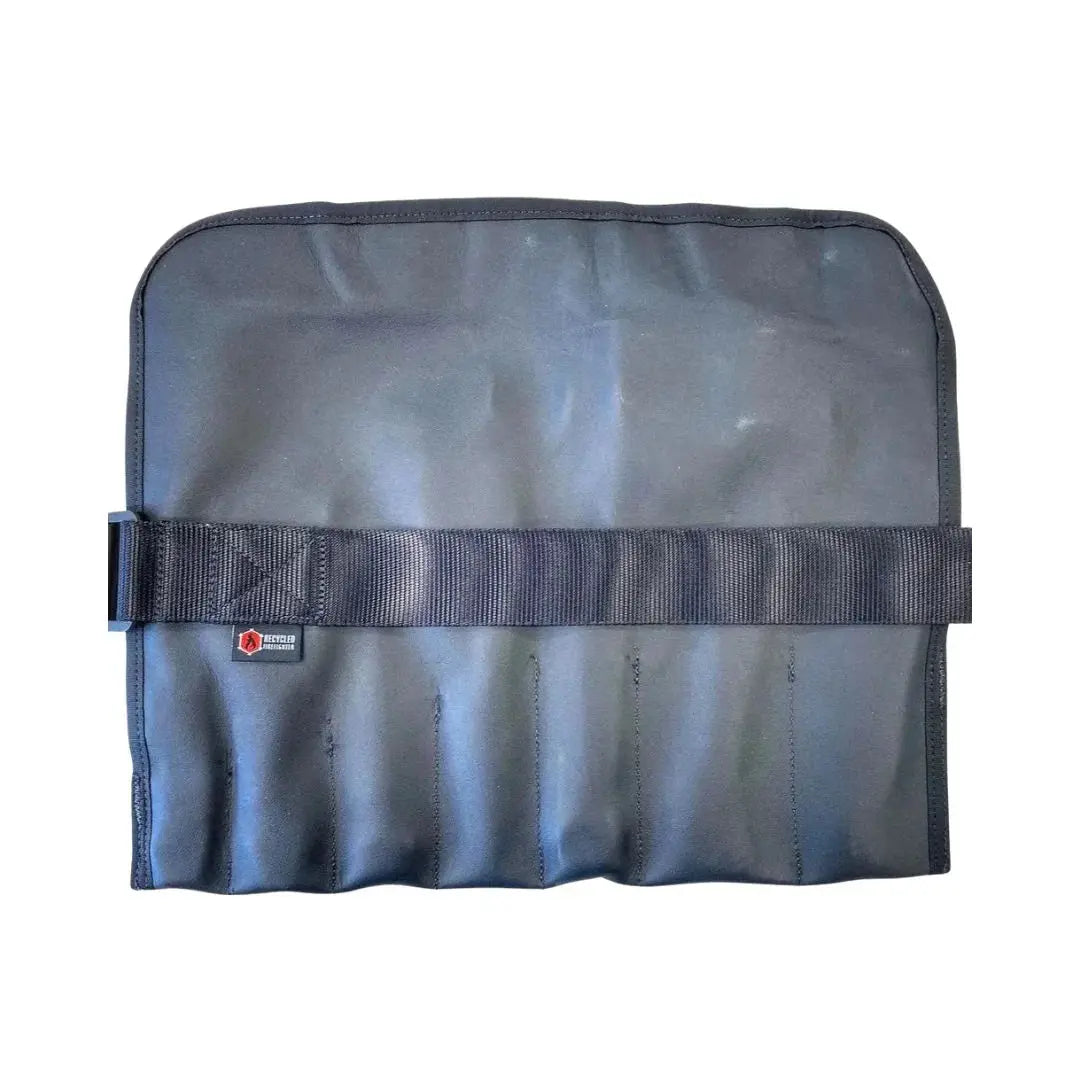 Combat Leather Tool Roll by Recycled Firefighter, handmade leather goods detail photo 6