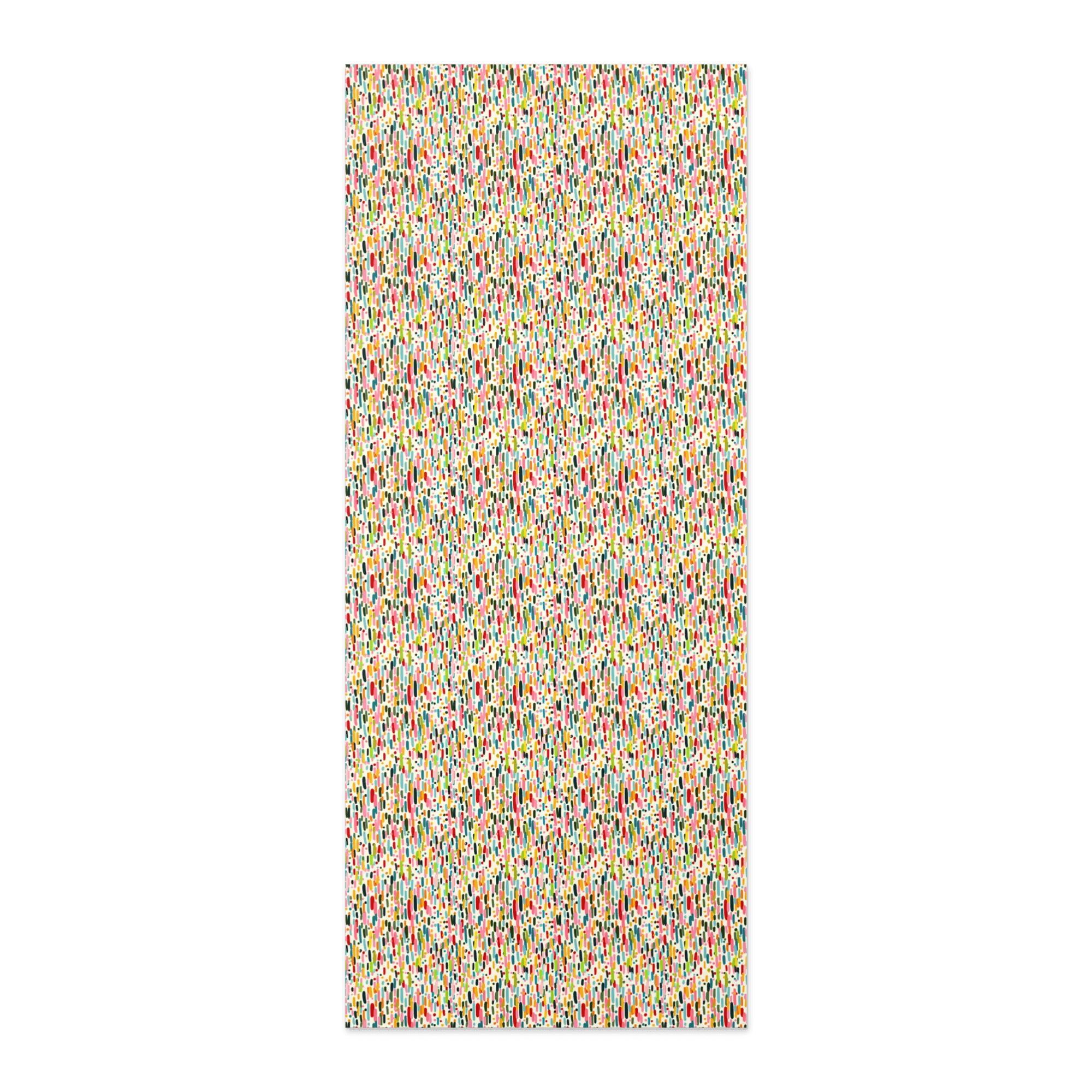 Confetti Fun Art Wrapping Paper by Leslie Gonce - Colorful Abstract Gift Wrap from Main Street Collective