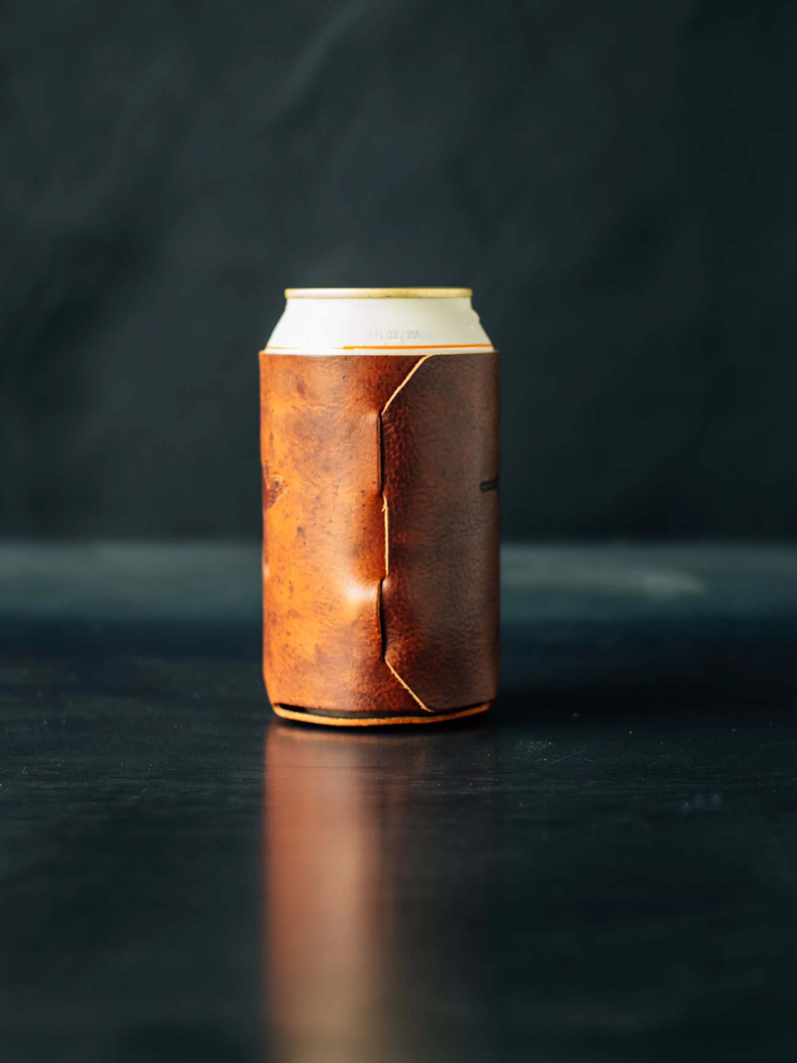 Coozie - Blank - Cognac Nemesis Loyal Stricklin