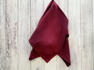 Cotton Crinkle Cloth Napkins, set of four by Dot and Army, cloth napkins detail photo 17