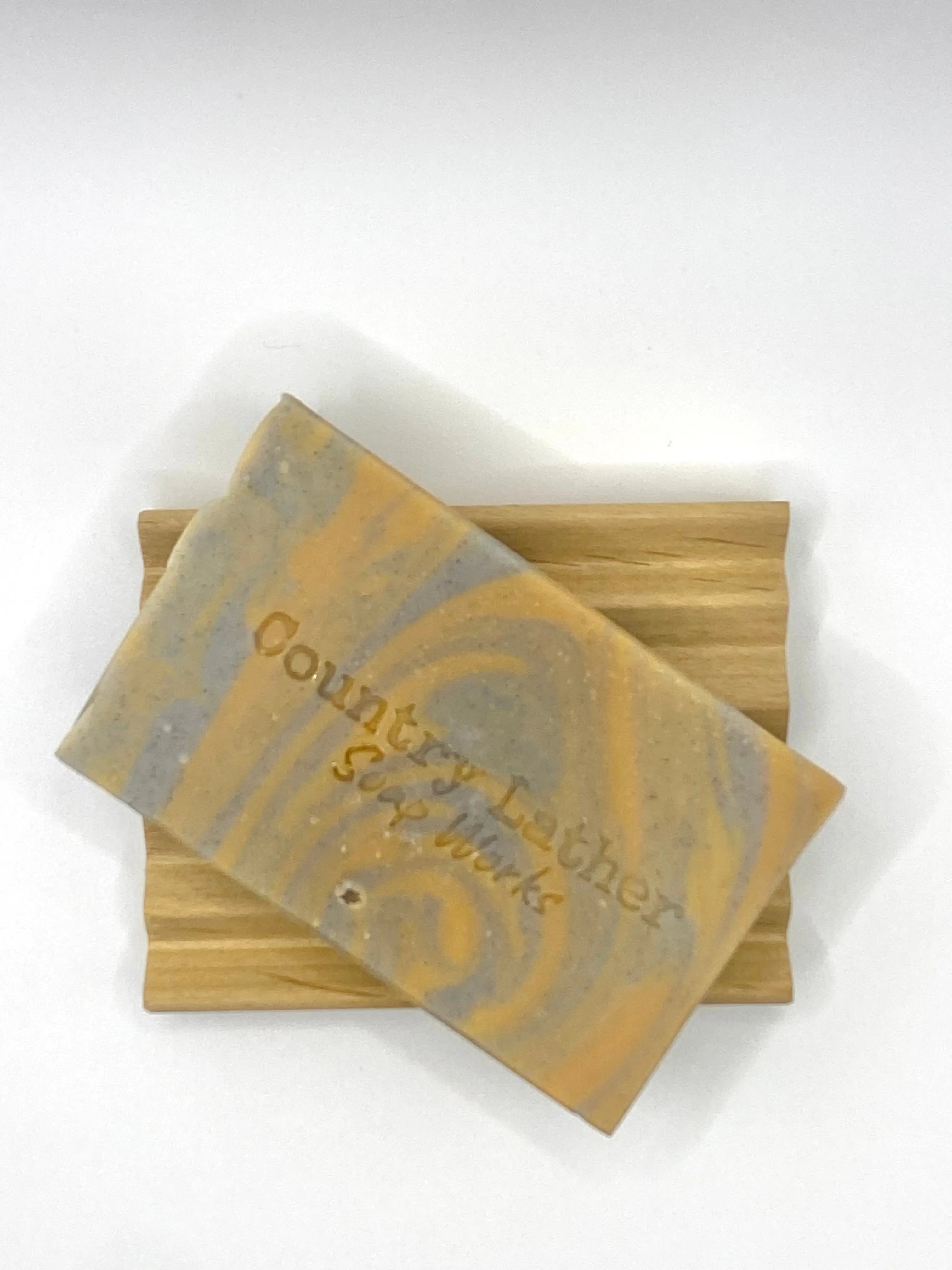 Country Lather Ripped Soap Bar - Activated Charcoal Men's Soap Country Lather Soap Works